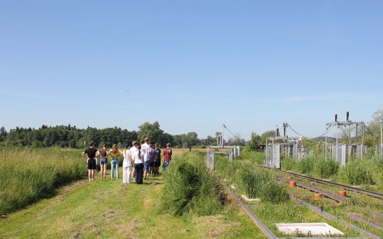1_Versuchsstation im Moos