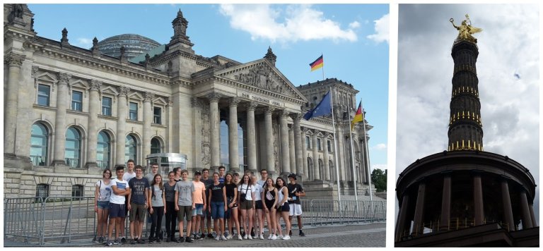 Berlinfahrt der 10. Klassen