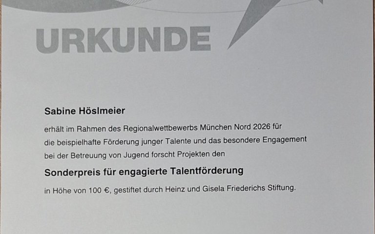 Jufo Talemtförderung Hm